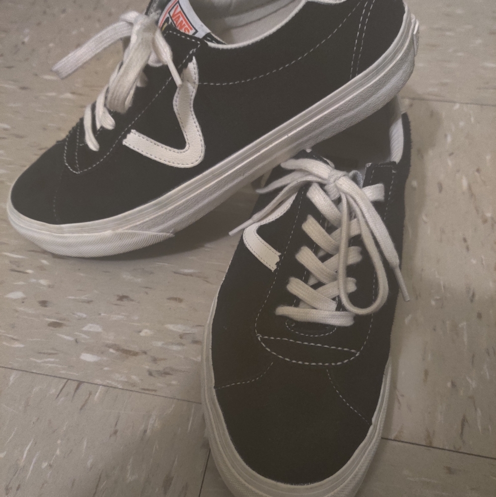 Black Suede Vans